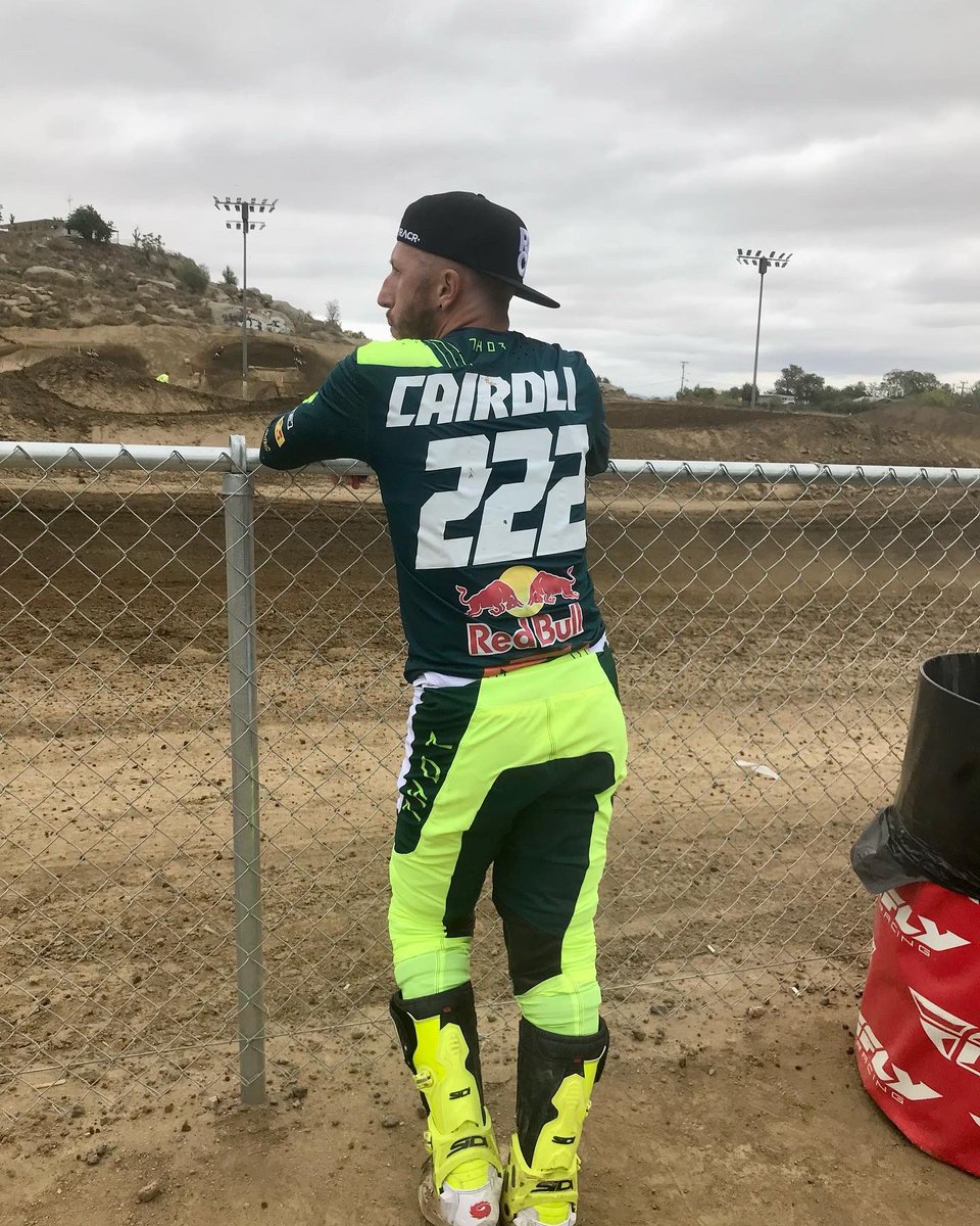 ProMotocross's tweet photo. Benvenuto to the USA 🇺🇸 Champ  🍝 #ProMotocross @Antoniocairoli https://t.co/XcEcO1yygX