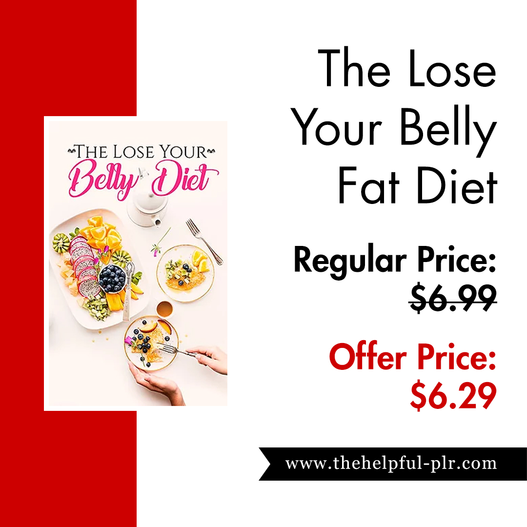 helpful_co's tweet photo. The Lose Your Belly Fat Diet...
Visit: https://t.co/P8NuJEuZUW
#PLRContent #PLReBook #eBookStore #PLReBookStore #PrivateLabelRights #ThinkUnitedInc #ThinkUnitedServices https://t.co/jk7KyfojR7