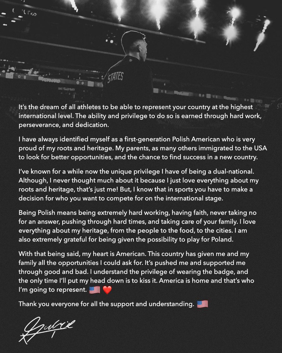 usmntonly's tweet photo. BREAKING: GABRIEL SLONINA ANNOUNCES THAT HE WILL REPRESENT THE USMNT 🇺🇸 @GabrielSlonina https://t.co/8Y8Gyn0FW9