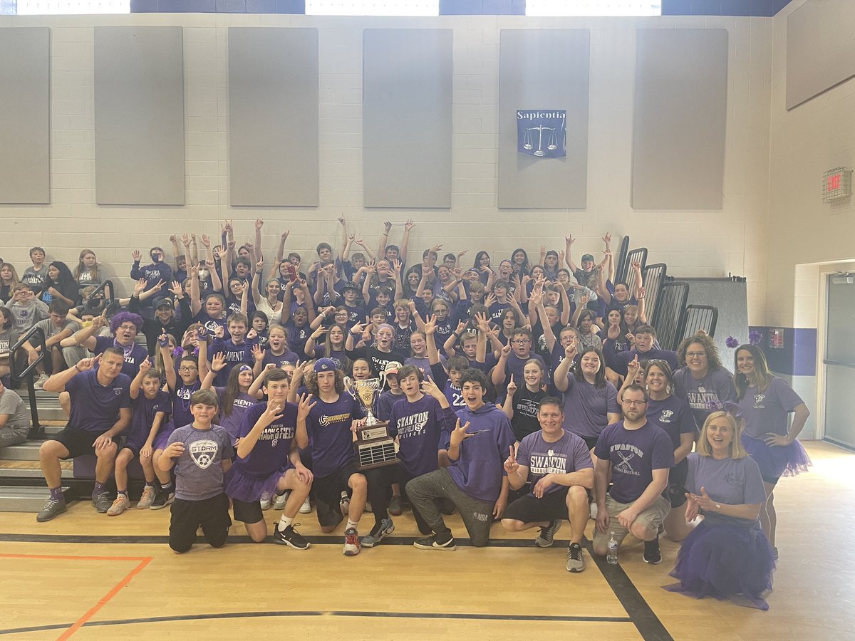 letch116's tweet photo. Awesome 4th Quarter Comp! Obduro wins competition! SAPIENTIA IS THE 21-22 school year WINNER!! @SwantonMS https://t.co/8CS1z6Z3EO