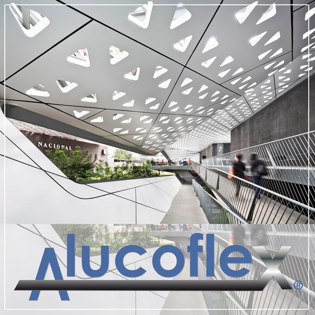 alucoflex_'s tweet photo. #Alucoflex es un #paneldealuminio altamente configurable para innovar tus proyectos, puede lograr el diseño más creativo tanto en interiores como en exteriores por su alta resistencia a la intemperie. 
https://t.co/ngR6J07Wg5 
marketing@alucoflex.com
#CinetecaNacional
#fachadas https://t.co/qABsBJ4IZb