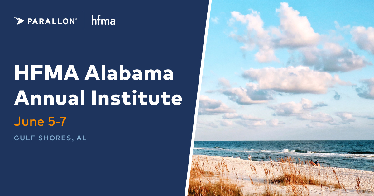 We're thrilled to be a sponsor at the upcoming <a href="/AlabamaHFMA/">Alabama HFMA</a>'s Annual Institute! Come by our booth to see Mitzi Winters and Angie Ellis, and enter for a chance to win an Amazon gift card! Register here: hubs.la/Q01bKktz0