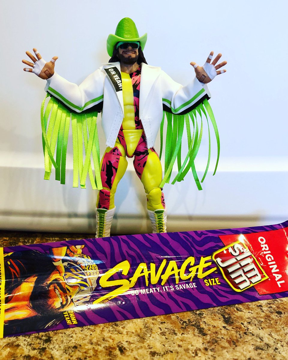 Ellis_D_01's tweet photo. What up, Mach?
 Every year on May 20, I make sure to “Snap Into A Slim Jim!” in memory of the Macho Man.   Ooooh Yeah!!!! https://t.co/gDPXAolP6m