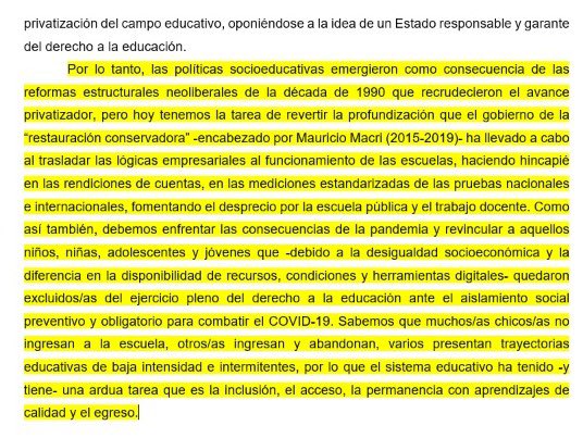 MaxiAbad's tweet photo. Cuando en lugar de educar adoctrinan, lo que logran es más ignorancia. El material de capacitación docente del Programa Patios Abiertos es lo contrario al pensamiento crítico que se debiera fomentar en los educadores. Si la política educativa es adoctrinar no tendremos futuro. https://t.co/UuaML6tBZM