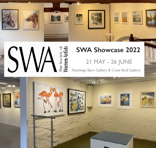 Hanging now complete for the Society of Women Artists exhibition #PatchingsArt Opening tomorrow - Saturday 21 May. @swainfo #patchings #patchingsartfestival #patchingsfestival #patchingsbarngallery #crewyardgallery #contemporaryart #womensart #artistshowcase