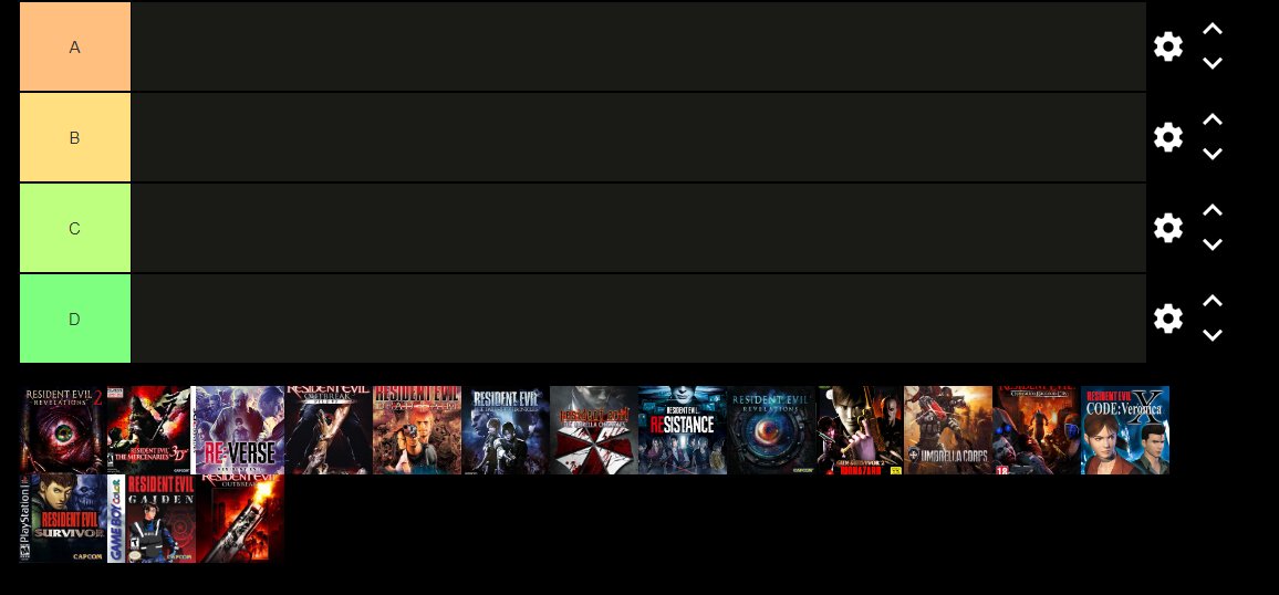 Resident Evil Series Mobile Game List