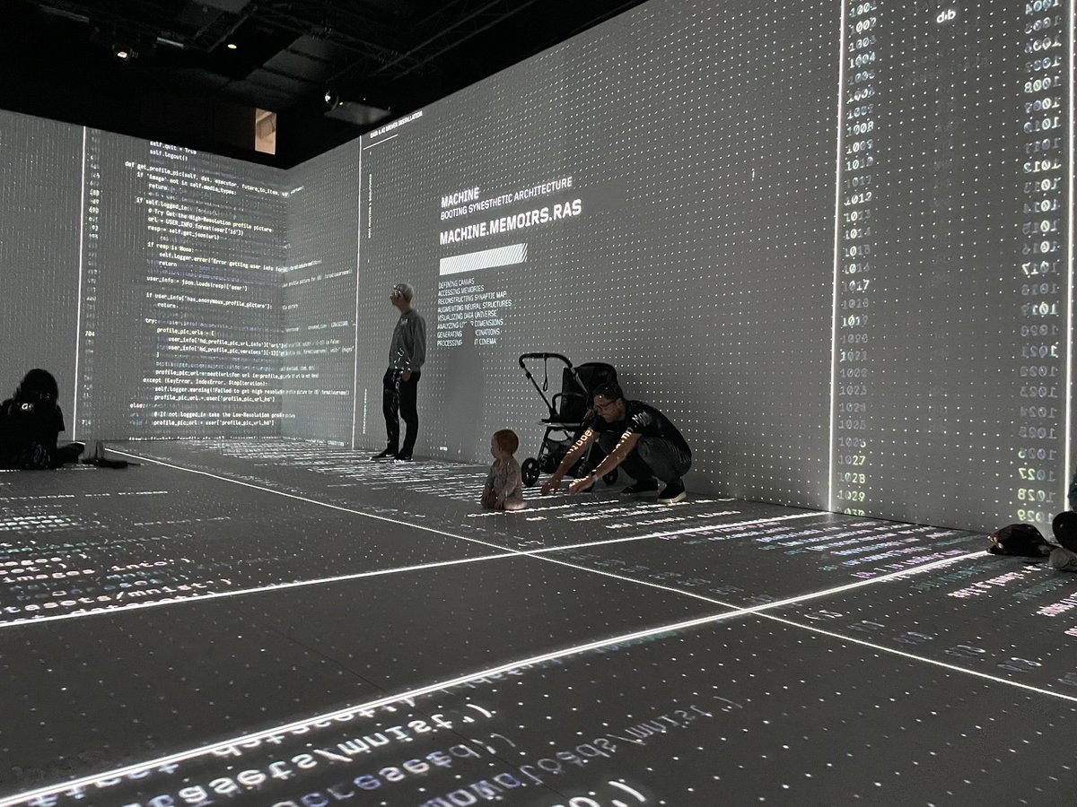 joelvmills's tweet photo. Pleased to return to @Coventry2021 as city of culture draws to a close soon. They’re leaving strong legacies including @thereelstoreuk, a new immersive digital art gallery. Opening work is #MachineMemoirs from @refikanadol using #AI and @NASAJPL images - sumptuous and enveloping https://t.co/uQ2u45wXhu