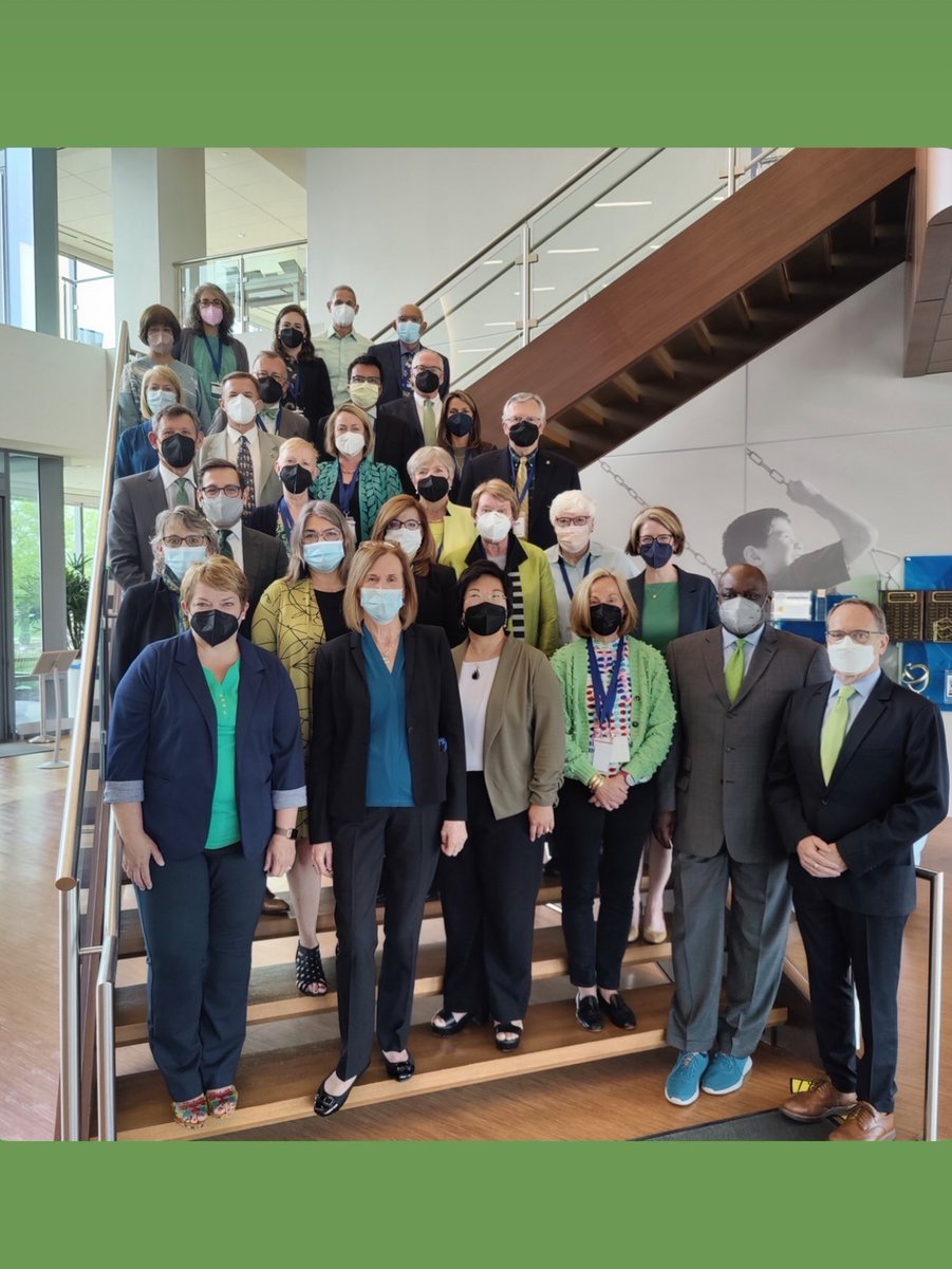 AmerAcadPeds's tweet photo. AAP’s Board of Directors is participating in Wear Green Day to raise awareness about the children’s mental health crisis and urge action to #PutKids1st. Join us in our day of action! https://t.co/OF3iBRA37L