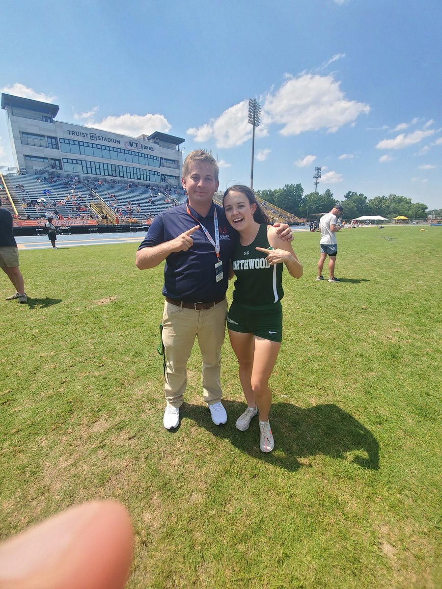NorthwoodXCTF's tweet photo. My Hero  @cmurrell12. NCHSAA 3A State Champion in the 1600m Run #BeGreat #ALLN #ProudCoach https://t.co/dgzApdohCp