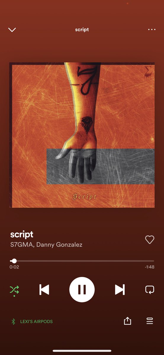 lexiifowler's tweet photo. @dannygonzalez so today you post a video on your second channel saying you don’t like to go by Daniel and then this pops up as a recommendation on my Spotify 🤨 you can’t keep making up these fake identities to trick us Dan 😂 https://t.co/i3L8lgoE7O