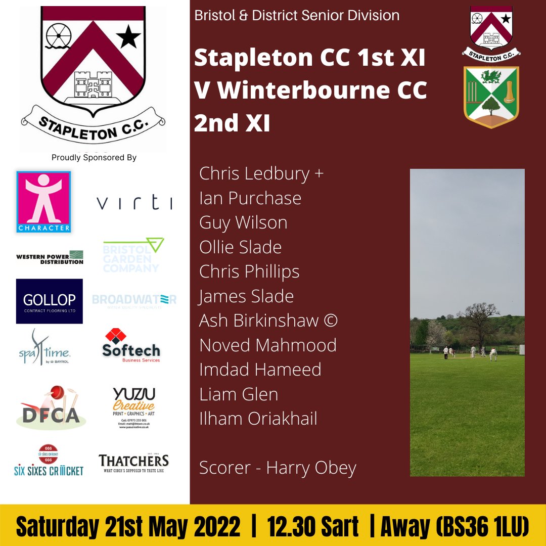 StapletonCC's tweet photo. Your 4 sides for tomorrow 🇱🇻

#UTS 🇱🇻 #localcricket 🏏 https://t.co/kU8m7JzZ5N