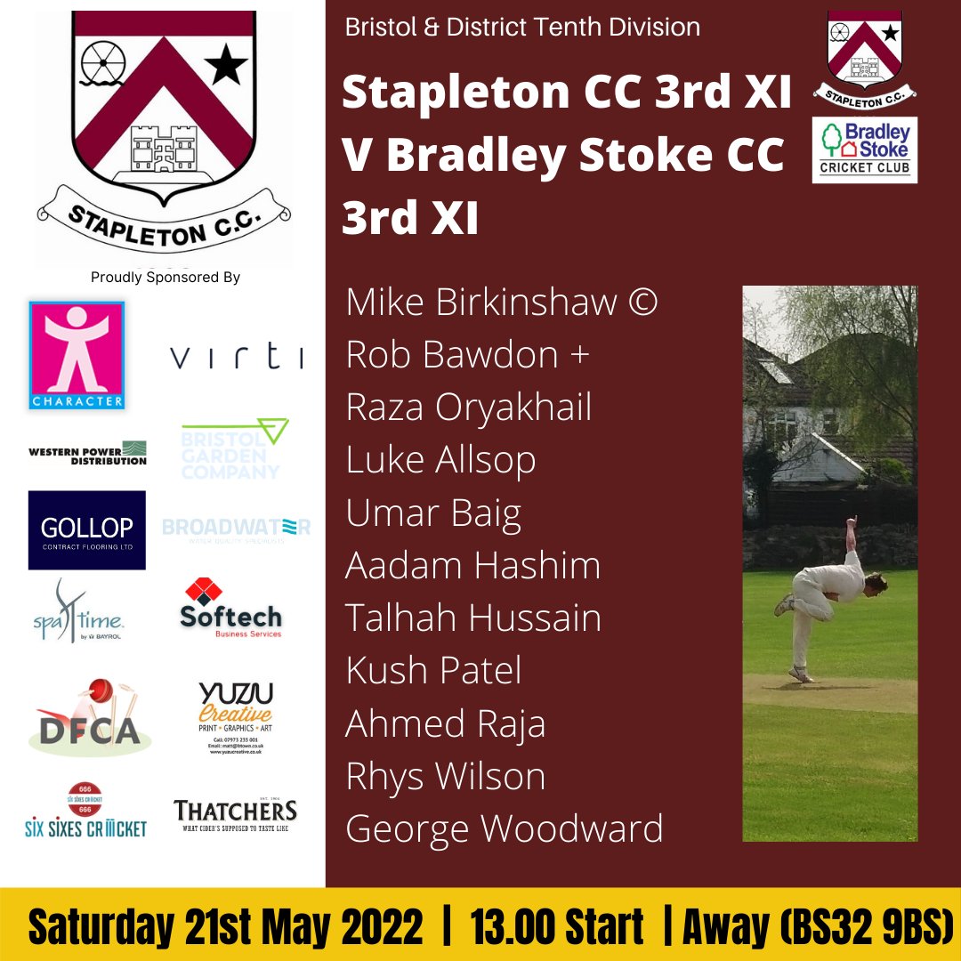 StapletonCC's tweet photo. Your 4 sides for tomorrow 🇱🇻

#UTS 🇱🇻 #localcricket 🏏 https://t.co/kU8m7JzZ5N