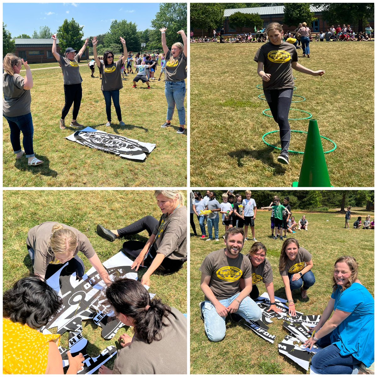Smith_Seabees's tweet photo. We ended our #Survivor Fun Fridayβs with an EOG pep rally! 3-5 grade teachers had a relay race and K-2 students made cheers for each grade level! Our 3-5 grade students are ready to #rockthattest !! ππππΌ #seabeeready #funfriday @ABSSPublic https://t.co/024qYtXwWe