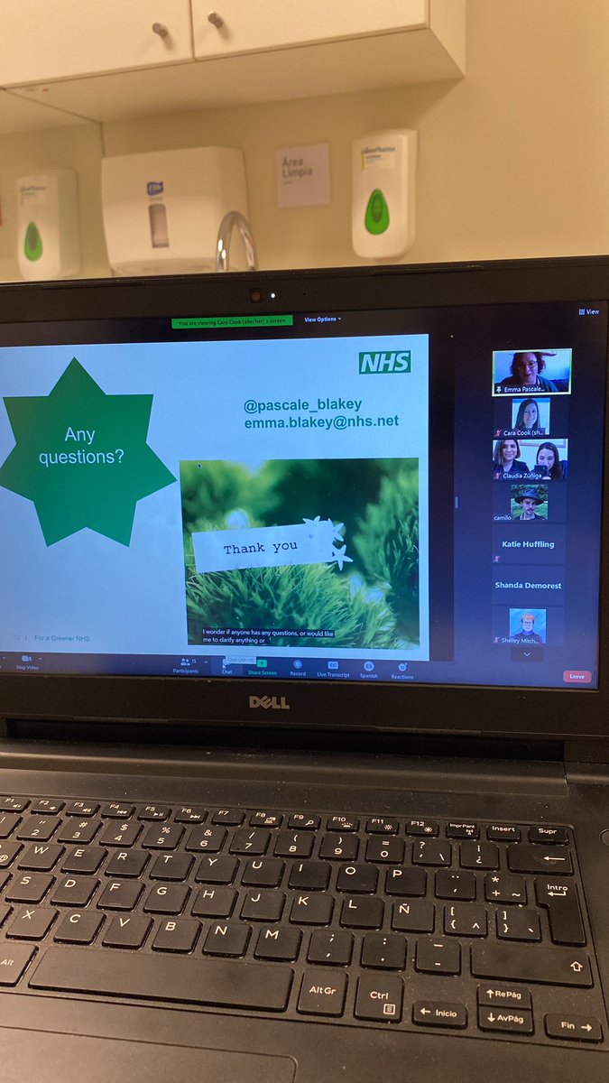 REM_Alemana's tweet photo. Hearing to the one and only @pascale_blakey @enviRN @Clinicaalemana https://t.co/sMzDcXaAl8