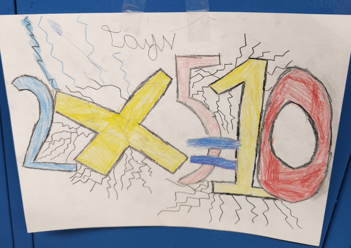 CarletonCougars's tweet image. Math Art 🧮 🎨 - love it!!!! What a great way to incorporate artistic skills into content lessons. #CarletonRocks