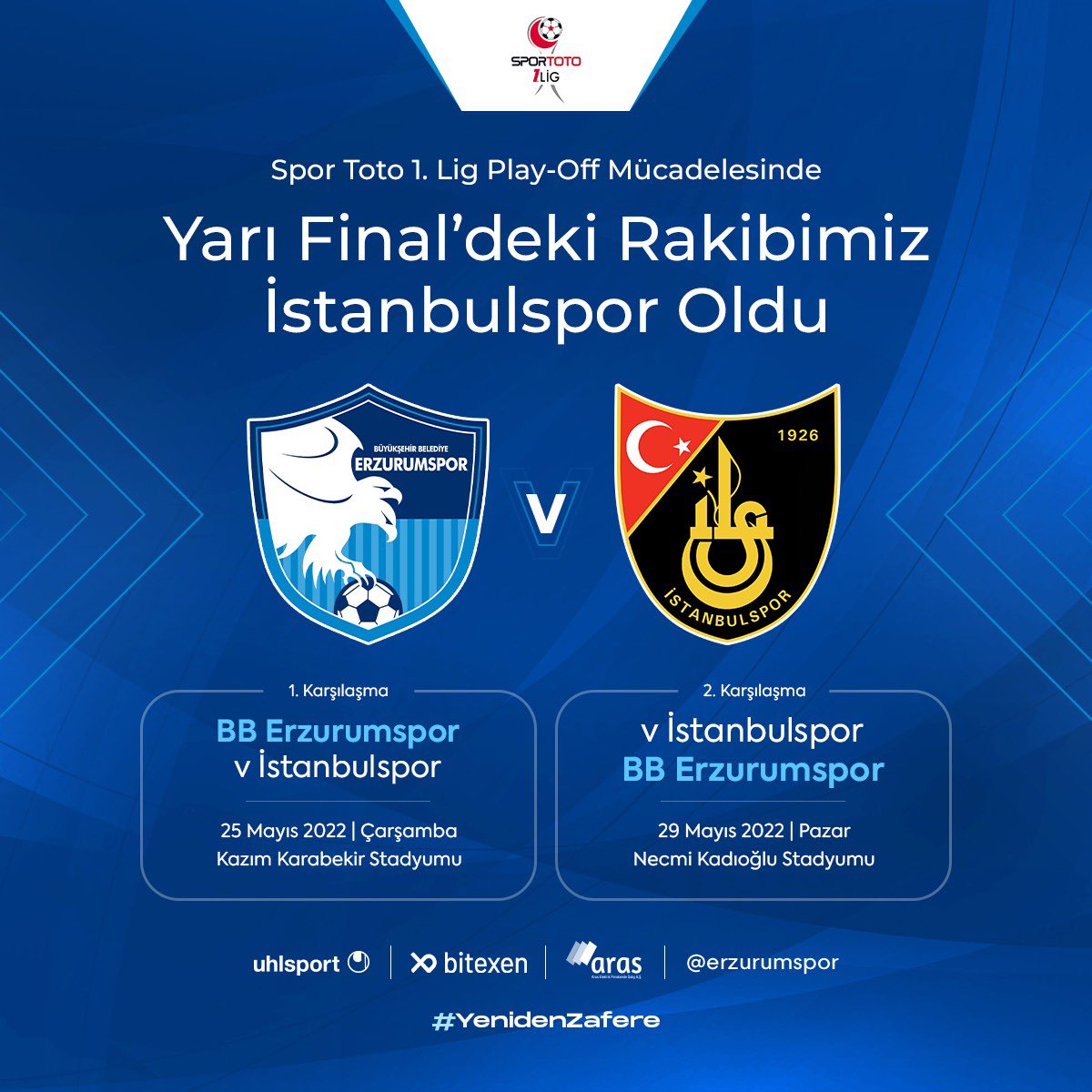 Kenetlen Dadaş! 👊

#Erzurumspor