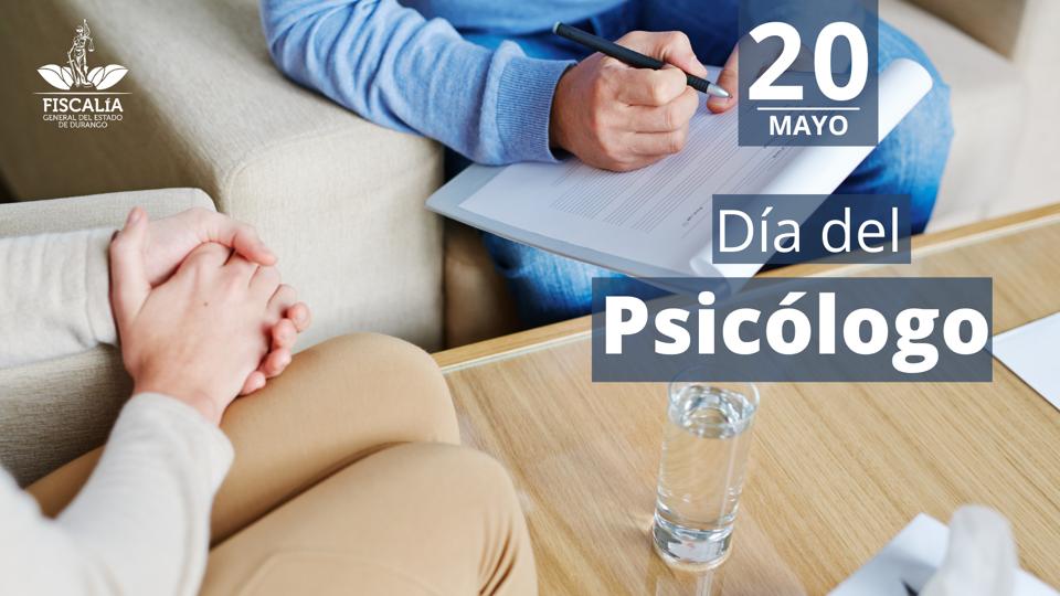 DgoFiscalia's tweet photo. #FelizDíaDelPsicólogo 
Un fuerte abrazo a todos los psicólogos en su día, en especial a los que forman parte de Fiscalía Durango #DiaDelPsicologo #Durango https://t.co/7uq2KEResl