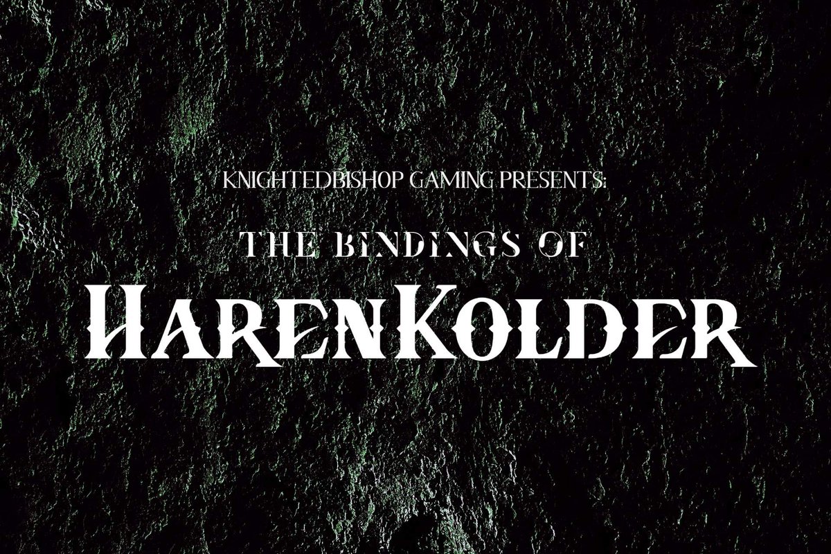 PlayerHaterLLC's tweet photo. We have seen the future and the Lost in glimpses of Temptation. Will the past now Bind the fates of a realm or will the fates written be Cast off. Do broken souls mend  or will shattered realms breed new hope. 

Welcome to HarenKolder.

Tonight at 7:45 pm EST. https://t.co/HNj5tZJtpc