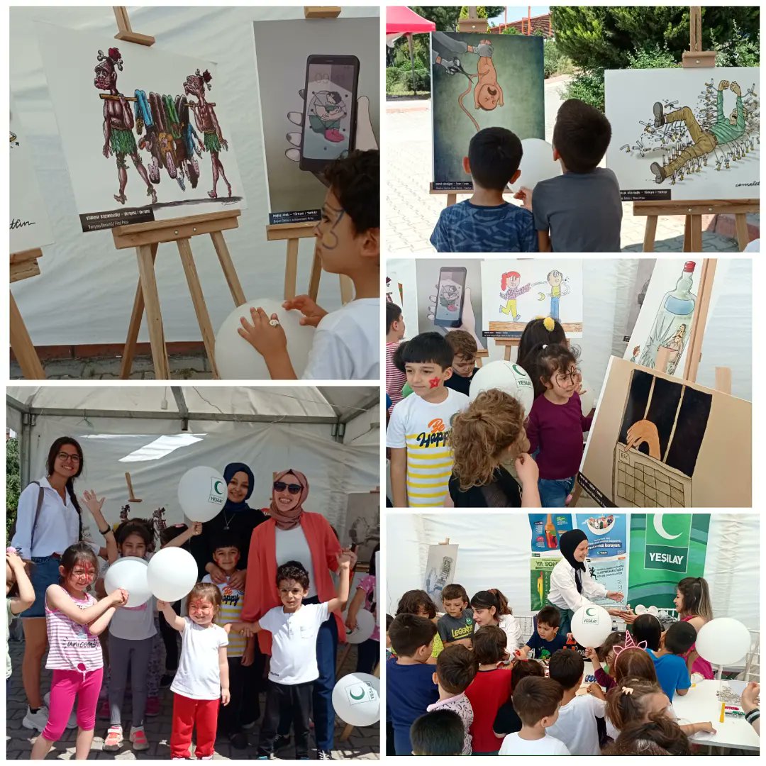 OKÜ Bahar Şenliği 3. Gün ✨

Şenliğimiz sizinle daha da güzelleşti 😍🐣 
Bizleri ziyaret eden Osmaniye Korkut Ata Üniversitesi Anaokulu, Türk Kızılay ailesi ve değerli arkadaşlarımıza teşekkür ederiz.