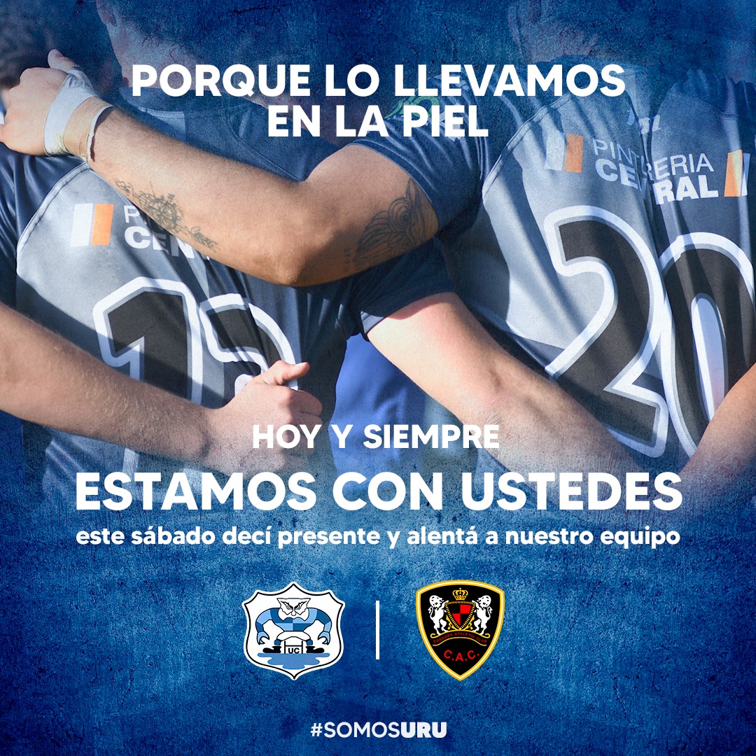 ¡Te llevamos en la piel! Por eso, hoy y siempre, estamos junto a nuestro equipo. Mañana todos digamos presentes en Soles para acompañar a la lechuza #SomosUru💙🦉