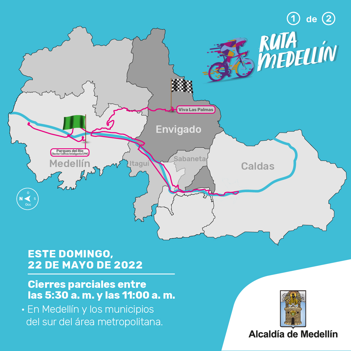 Movilidad - Alcaldía de Medellín tweet media