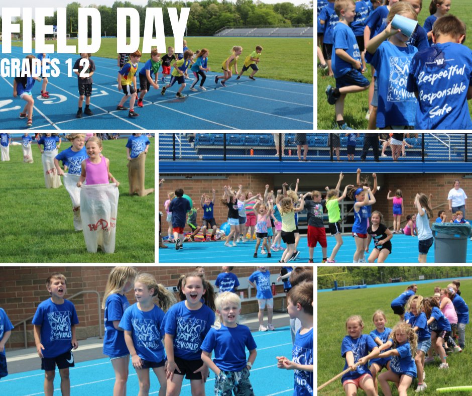 MrsDeanWES's tweet photo. Another beautiful day for field day! Lots of laughs, cheers, and words of encouragement. @Wildcats_WES https://t.co/NFh2uux5qR