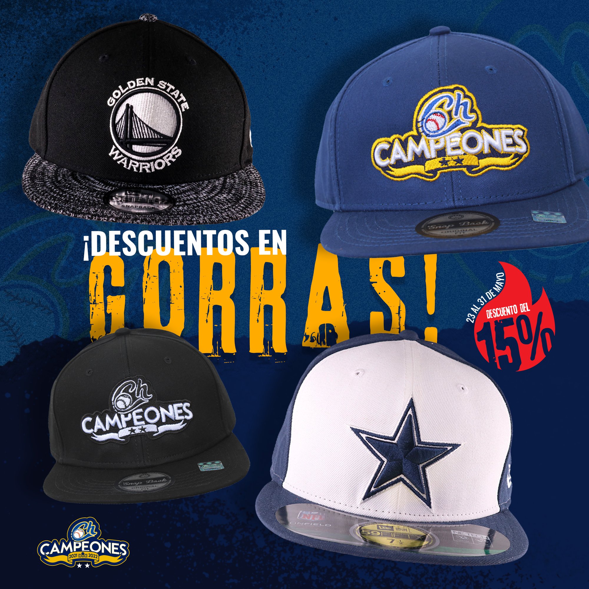 Gorras NBA de New Era. El Gorro oficial de los campeones