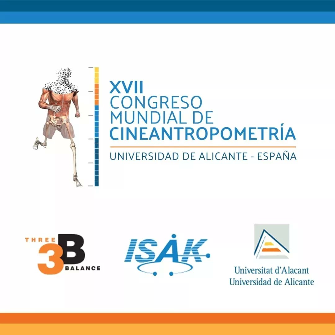 Isakconference's tweet photo. El programa científico ya está publicado: https://t.co/c3bcrTei7P
#ISAK #isakglobal #ISAKUA #worldconference #congresomundial #antropometría #cineantropometría #anthropometry #kinanthropometry #composicióncorporal #bodycomposition #Alicante  #ThreeBalance3B #3B https://t.co/zuTIk0AsbF