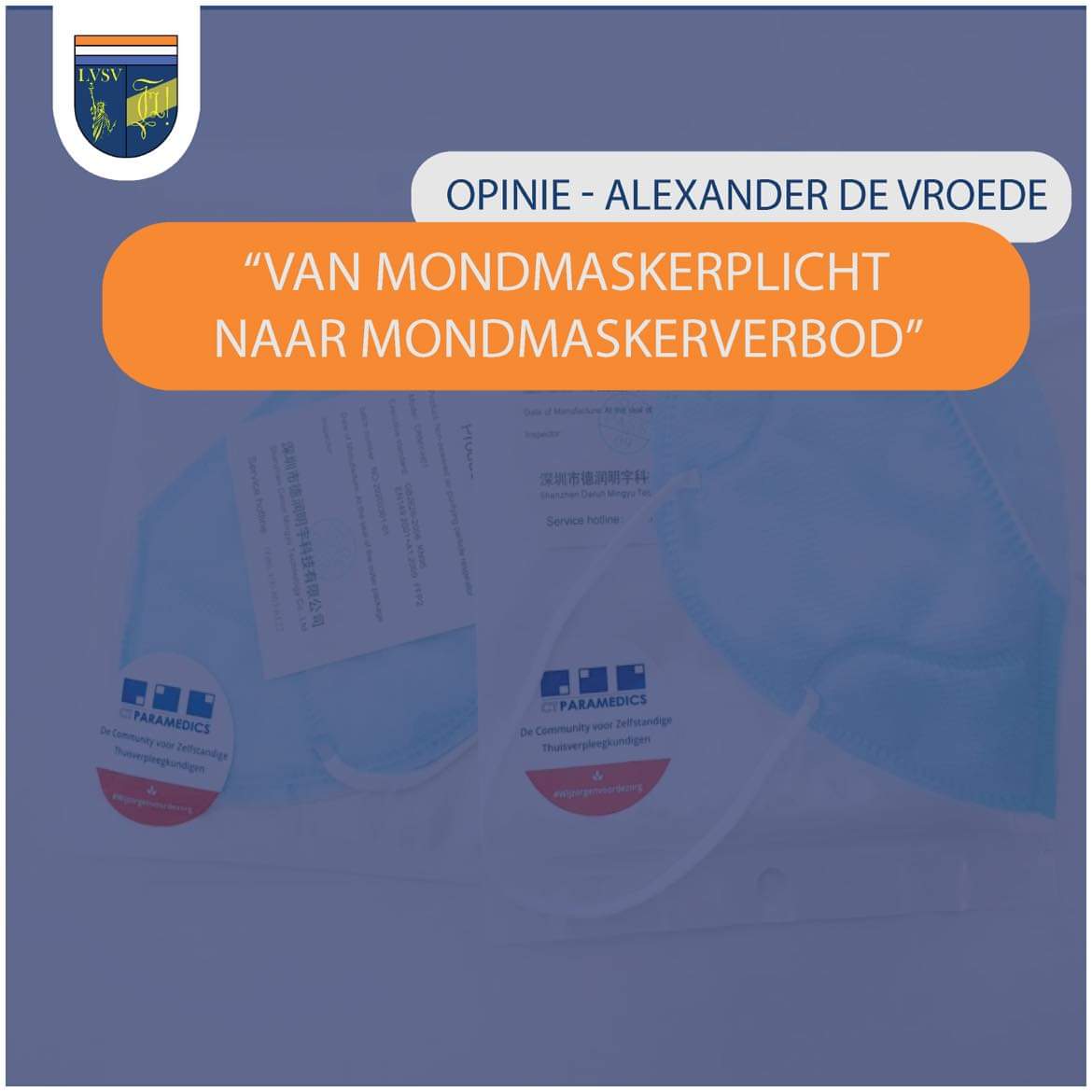 Vanaf ma. zal het mondmasker op het ov niet langer verplicht zijn, dit zorgt voor ademruimte en wat vrijheid. Deze opinie is een pleidooi voor een juridisch kader voor het mondmasker, nu onverenigbaar met het zgn “boerkaverbod”. Opinie door <a href="/alexanderdevr/">Alexander De Vroede</a> bit.ly/3sKD24k