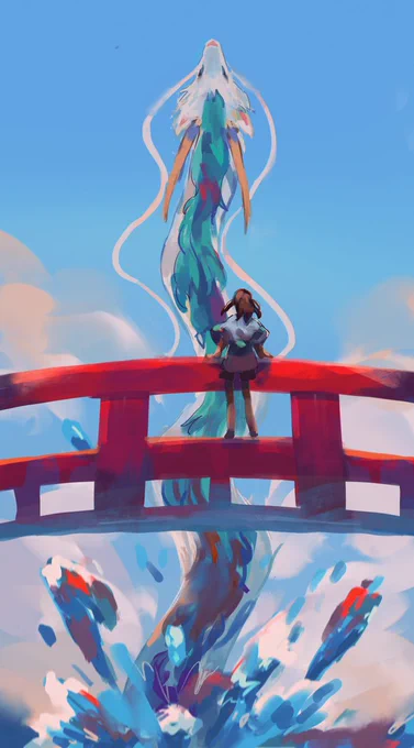 Illustration | Spirited Away

Artist: @beanynne 