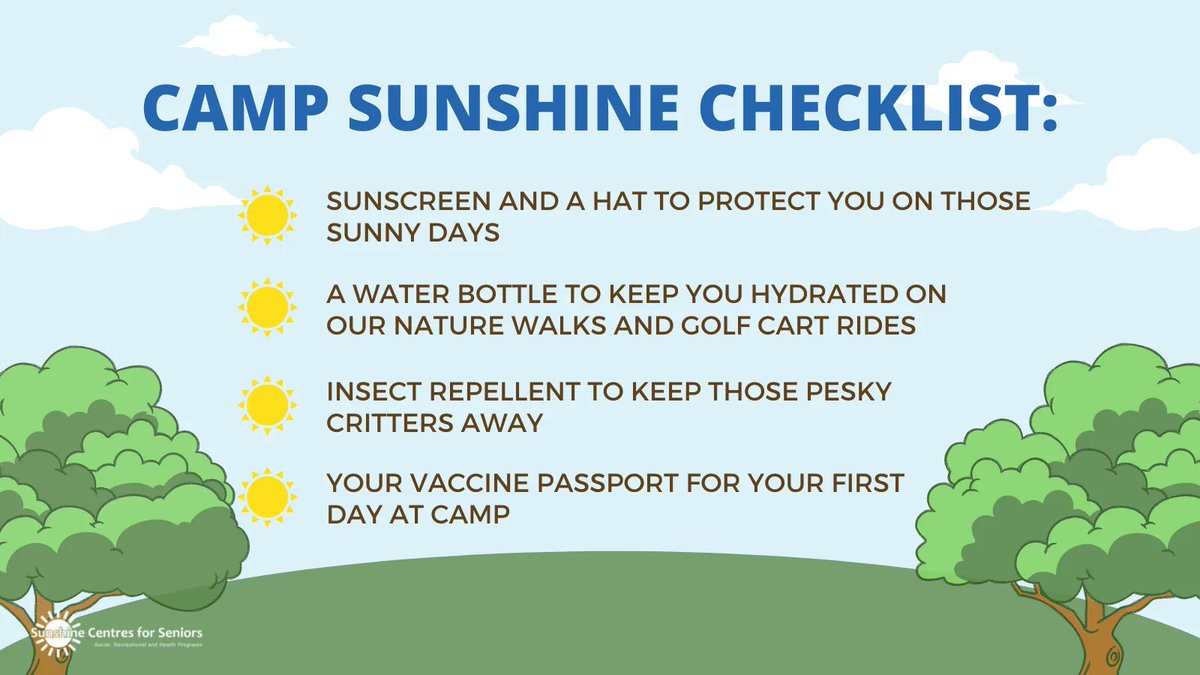 SCSToronto's tweet photo. Camp Sunshine starts next week! 

Are you ready for your first day back to Ward's Island?

To register, visit https://t.co/sT4zbG8T2G. https://t.co/MCttaEXzuj