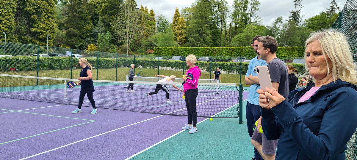Hi <a href="/JudyMurray/">judy murray</a>,
An enormous thank you for welcoming me via @pickleballscotland to the #pickleball session with champagne and afternoon tea at the fabulous <a href="/CromlixHotel/">Cromlix</a>. I had a really lovely time and met some great people. Thank you. I'd love to work with you again.