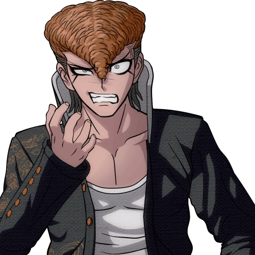 InkBotBoi's tweet photo. Fun Fact: 

Ink's character was inspired by the profanity and temper of Fuyuhiko and Mondo, and the kindness of Makoto. https://t.co/Vkph2SeUqb