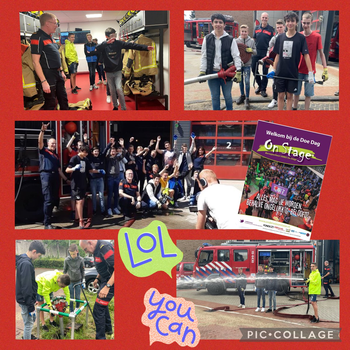 Wat was het leuk 🤩 om weer een DoeDag voor ⁦<a href="/WestlandOnStage/">Westland On Stage</a>⁩ te organiseren in de brandweerkazerne van Naaldwijk. 🚒 @allesmagjewordenbehalveongelukkig ⁦<a href="/VMBOOnStage/">Amy van der Ham</a>⁩ ⁦<a href="/Brandweer_HGL/">Brandweer Haaglanden</a>⁩