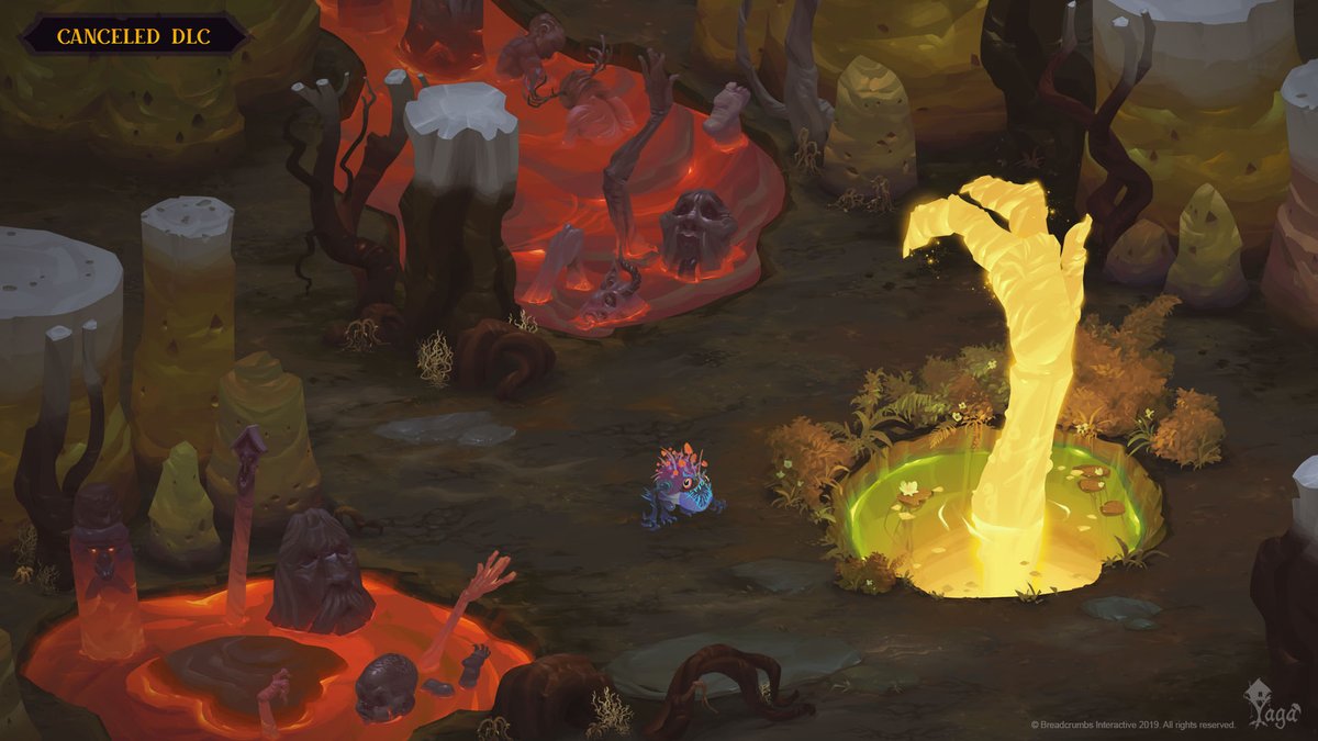 Andyweasel's tweet photo. Sometimes DLCs dont make it but luckily I can still show some of that work #Yaga #gamedev #gameart #environmentassets #itsgettinghotinhere https://t.co/RPoJB1YyvB