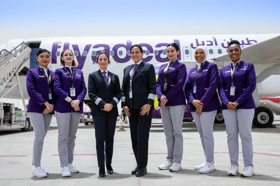 Първи полет с изцяло женски екипаж в Саудитска Арабия