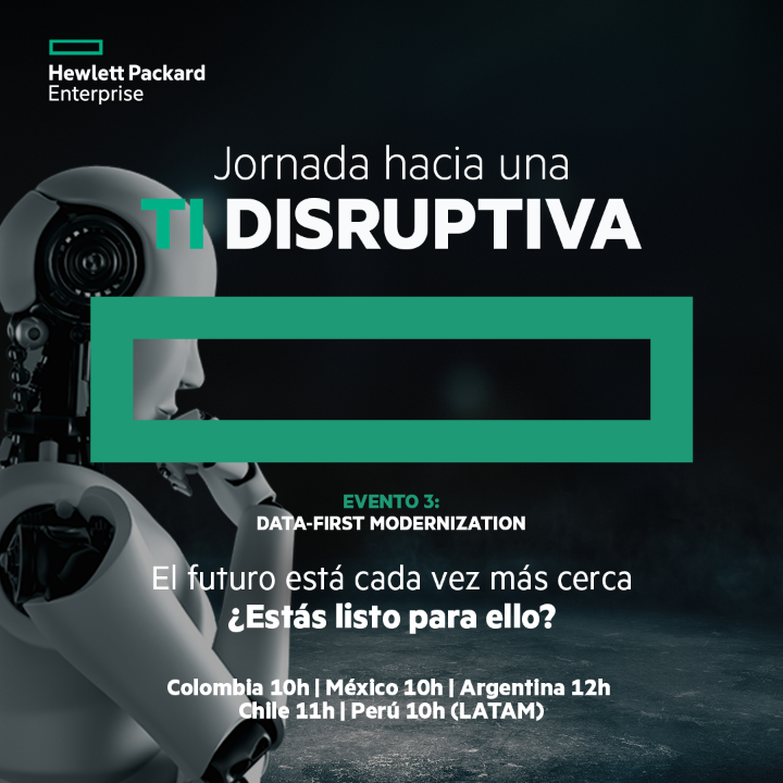bren_lore's tweet photo. Únase a HPE en una Jornada de transformación digital en un evento en línea gratuito diseñado para llevarle a usted y a su empresa al futuro de los datos.

Regístrese: https://t.co/NhjxxGTnny https://t.co/CR8DzpdZrO