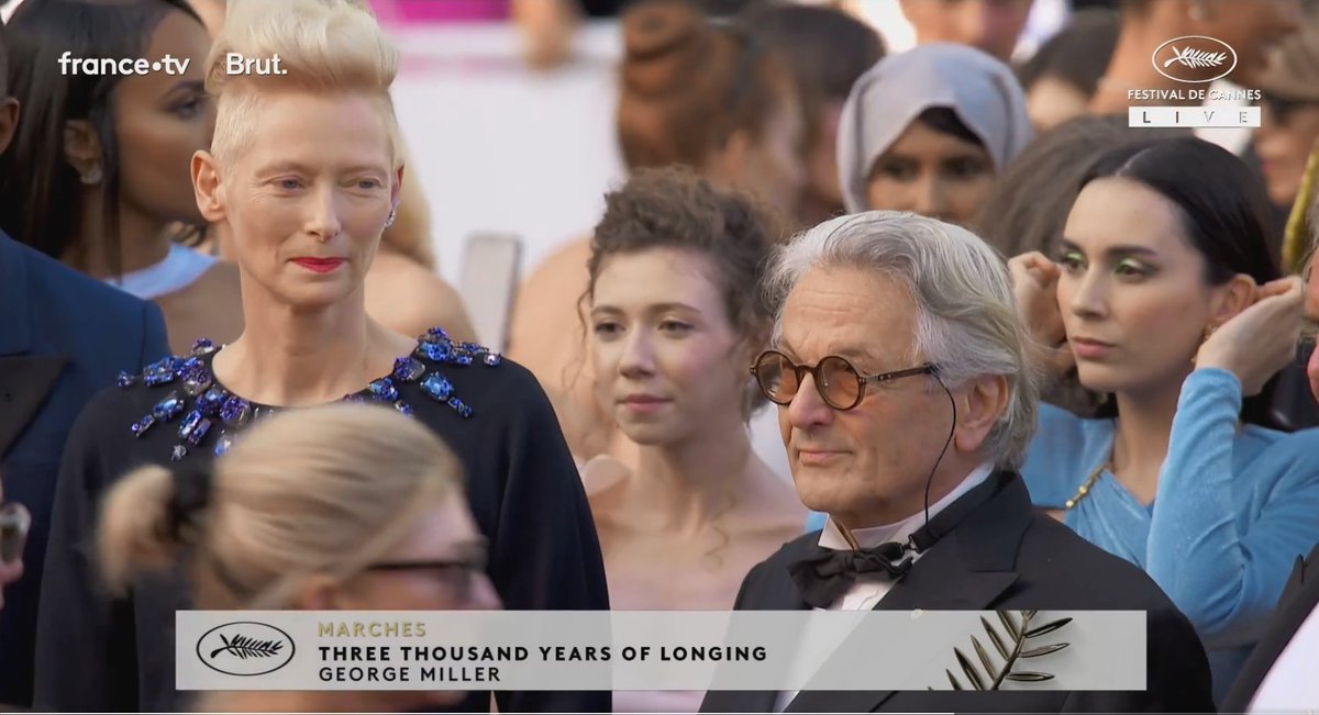 ibodirector's tweet photo. Son dönemin en yetenekli yerli oyuncularından Ece Yüksel, George Miller'in Three Thousand Years of Longing filminin galasında Idris Elba, Tilda Swinton gibi dünya yıldızlarıyla kırmızı halıda. Gurur duydum. #CannesFilmFestival https://t.co/cfFBSkfDGV