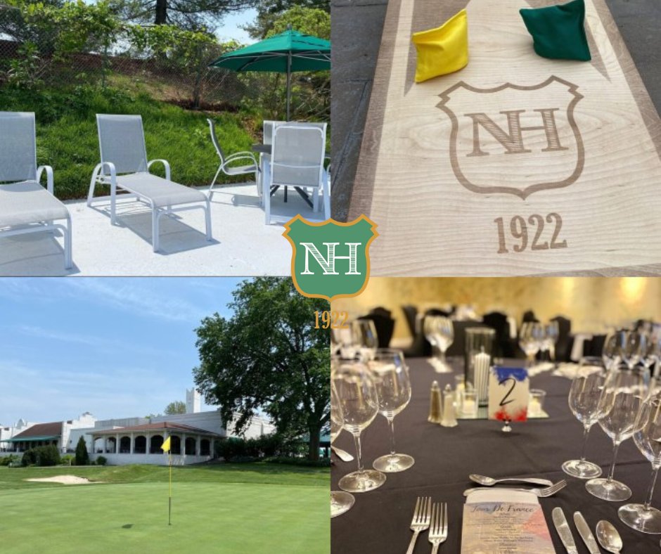 NorwoodHills's tweet photo. Here is what you've missed this week at Norwood Hills.
1) Our new pool furniture arrived.
2) We purchased two new cornhole sets for outdoor activities.
3)Our wonderful golf course is tournament ready.
4) We hosted a Tour De France wine dinner featuring Pinnacle Imports. #STLGolf https://t.co/dsdstUubEV