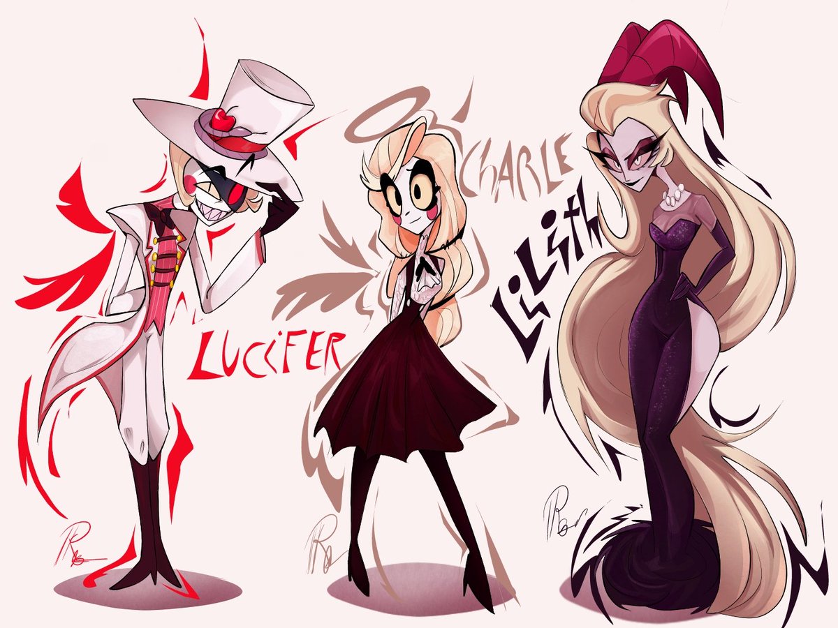 'Family' #hazbinhotel #charliehazbinhotel #Lilithhazbinhotel #Luciferhazbinhotel