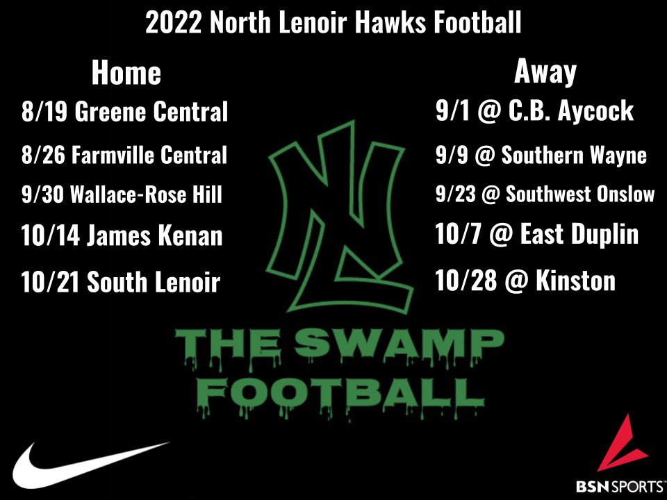 In 13 weeks we’ll be back under those Friday Night Lights. @NLHS_SportsInfo #GoHawks #Build