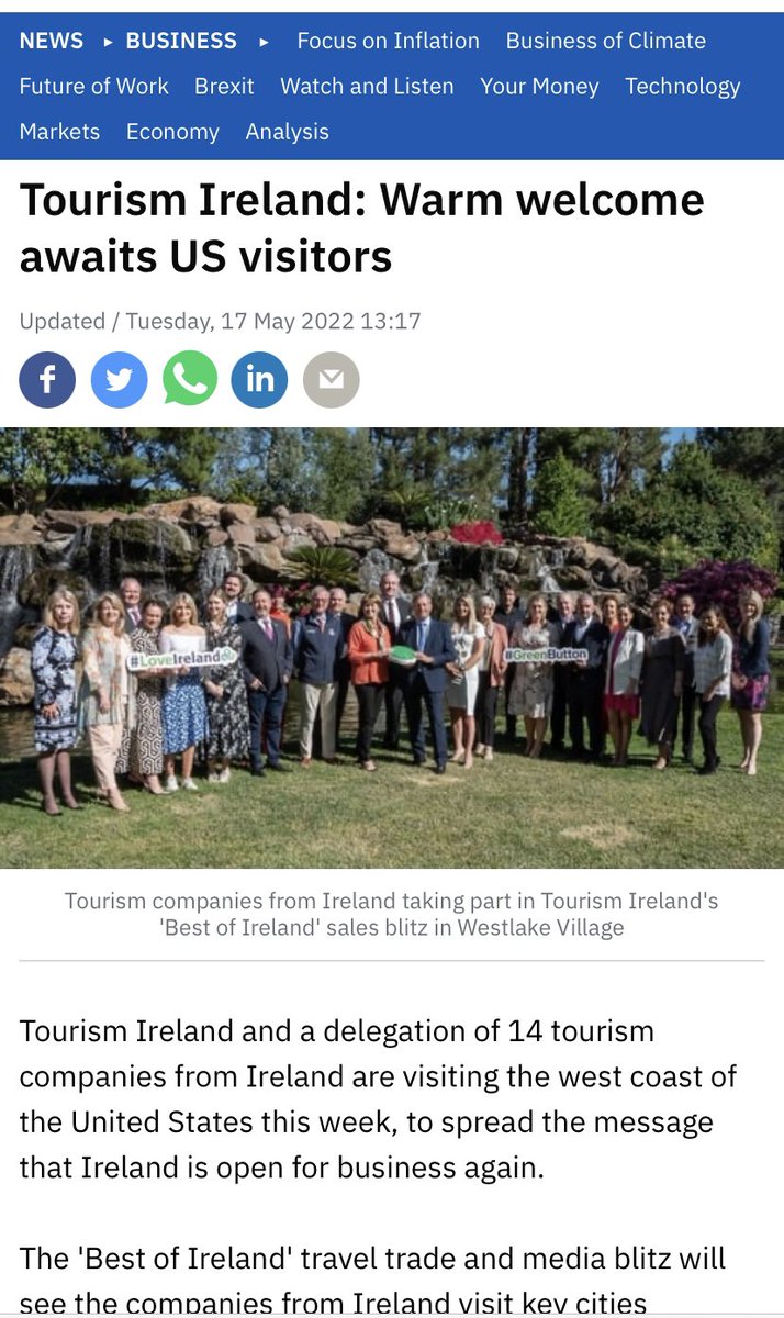 Best of Ireland meeting partners in West coast of USA 
#flyingtheflag <a href="/TourismIreland/">Tourism Ireland</a> <a href="/dromolandcastle/">Dromoland Castle</a>