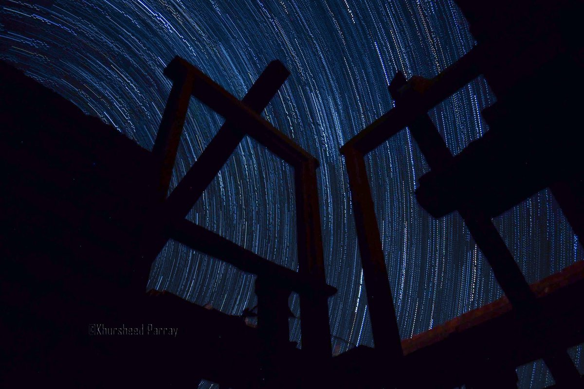 Star trail.