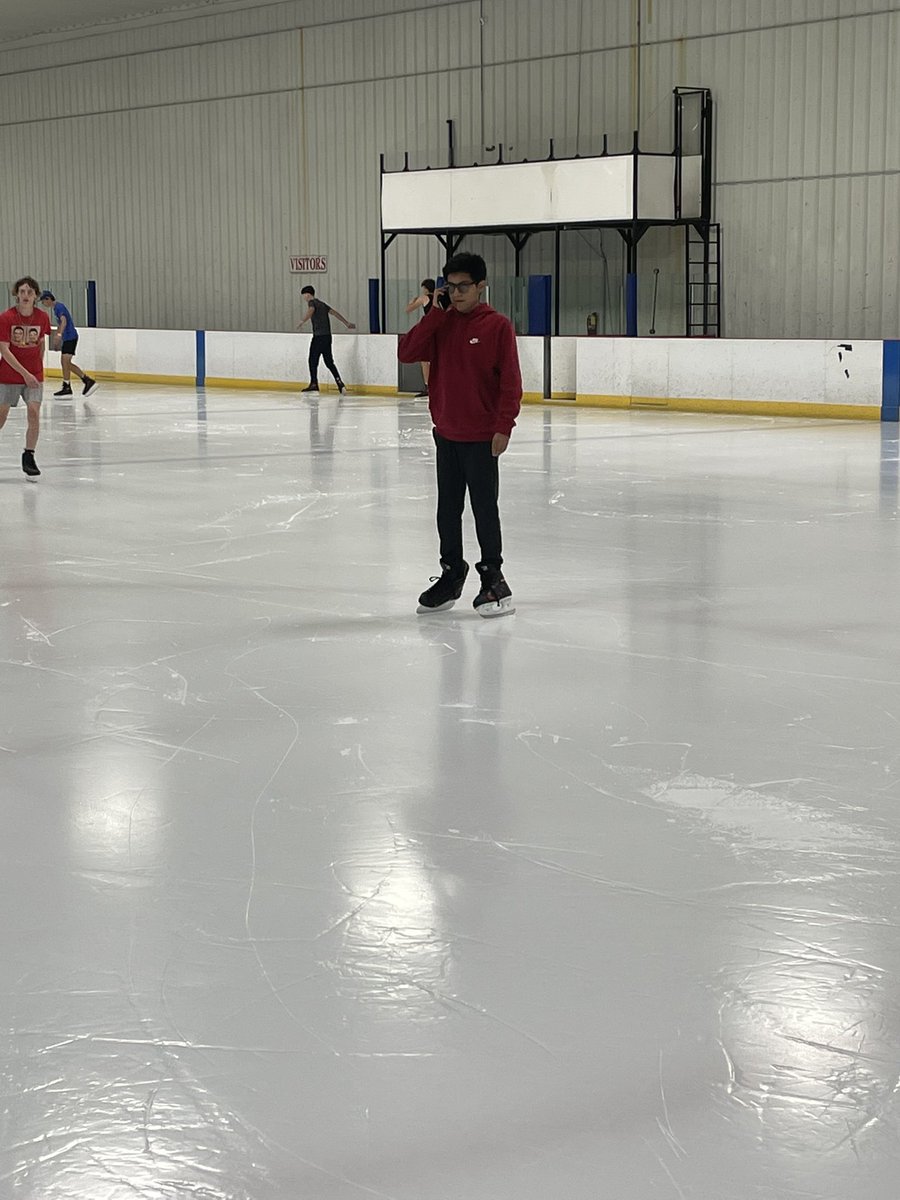 Stop 3: ice skating #wcmysterytrip2022