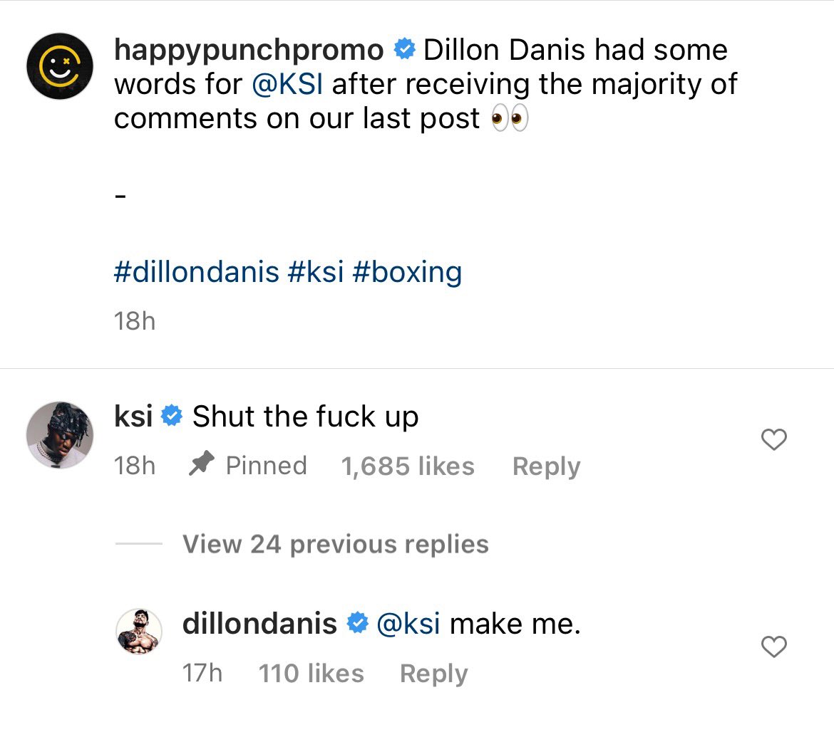 KEEM 🍿 on Twitter "King KSI & dillondanis beefing in the