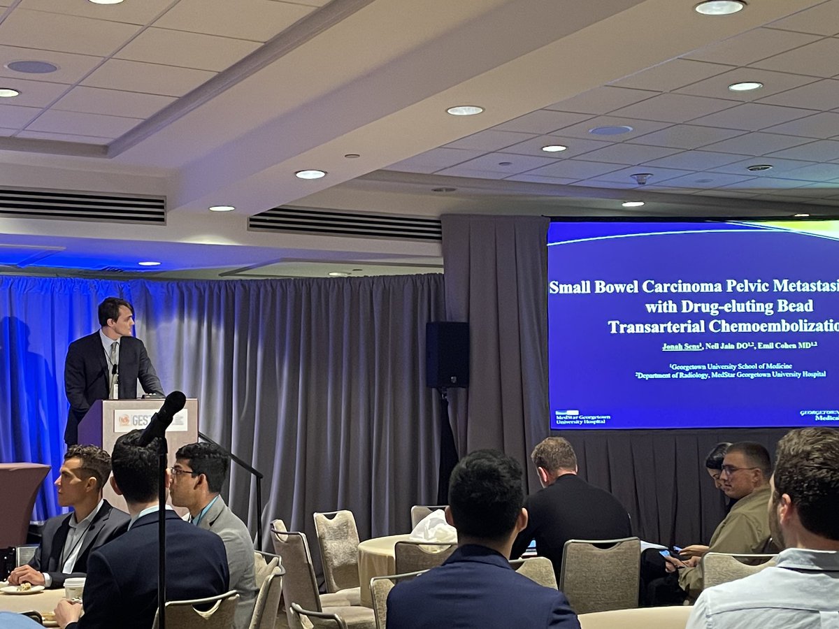 Neil K Jain (@digitalangio) on Twitter photo Big congrats to <a href="/jonahnsens/">Jonah Sens</a> from <a href="/Georgetown_IR/">Medstar Georgetown IR</a> for presenting at the #GEST2022 Trainee Case Competition as a med student!
Looking stellar my friend!
<a href="/thegestgroup/">GEST -Global Embolization Symposium & Technologies</a> <a href="/GUMedicine/">Georgetown Medicine</a> <a href="/saherssabri/">Saher Sabri</a> <a href="/ec2904/">Emil Cohen</a> <a href="/HelenV_/">Helen Vo</a> <a href="/JafarGolzarian/">Jafar Golzarian, MD FSIR</a> <a href="/SIRRFS/">SIR RFS</a> <a href="/Inside_TheMatch/">Inside The Match</a> #FutureIRad Big congrats to <a href="/jonahnsens/">Jonah Sens</a> from <a href="/Georgetown_IR/">Medstar Georgetown IR</a> for presenting at the #GEST2022 Trainee Case Competition as a med student!
Looking stellar my friend!
<a href="/thegestgroup/">GEST -Global Embolization Symposium & Technologies</a> <a href="/GUMedicine/">Georgetown Medicine</a> <a href="/saherssabri/">Saher Sabri</a> <a href="/ec2904/">Emil Cohen</a> <a href="/HelenV_/">Helen Vo</a> <a href="/JafarGolzarian/">Jafar Golzarian, MD FSIR</a> <a href="/SIRRFS/">SIR RFS</a> <a href="/Inside_TheMatch/">Inside The Match</a> #FutureIRad