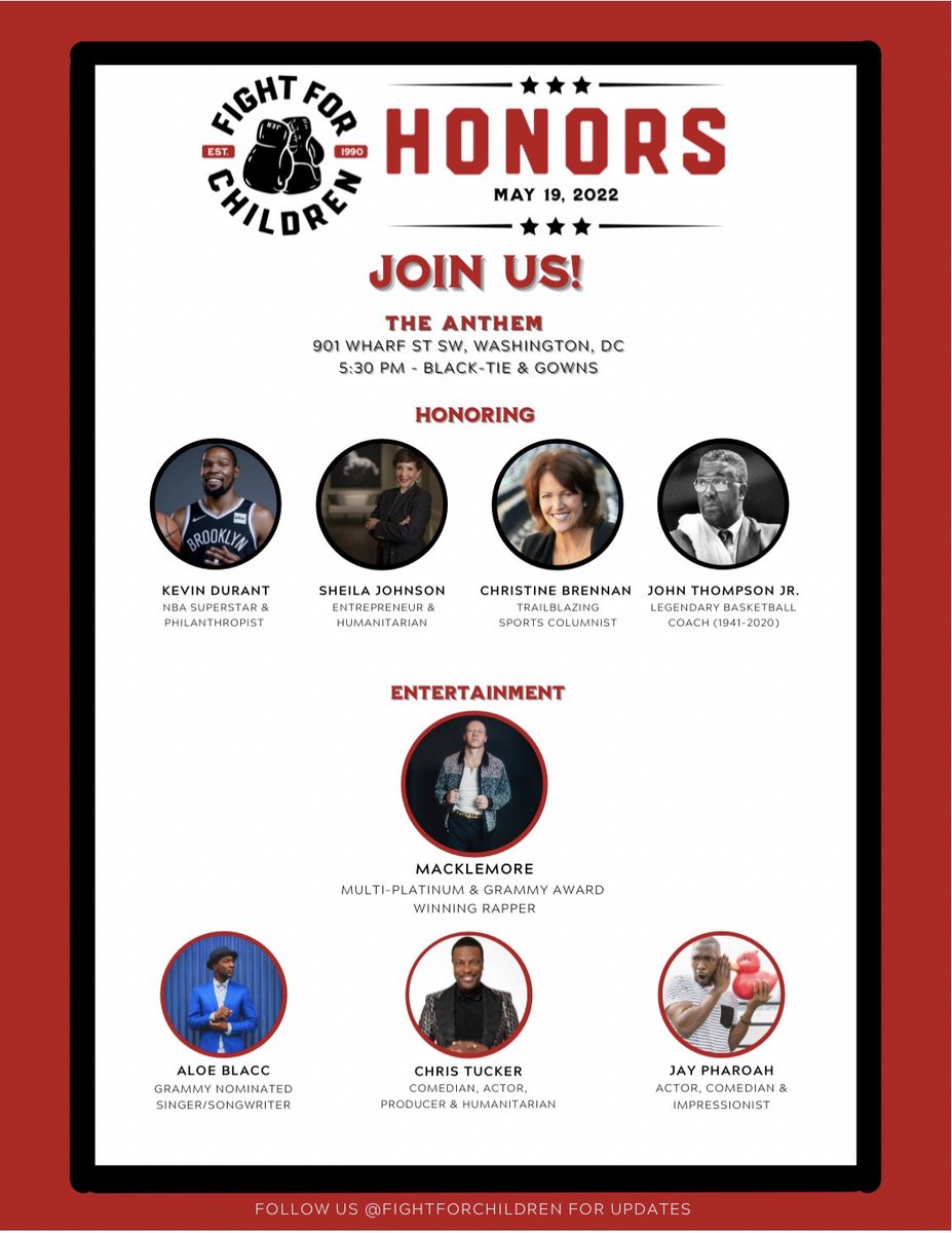 cbrennansports's tweet photo. Thank you, @Fight4Children @RealKeithGordon @mkgeisler Lesley Visser and all for a wonderful evening. @TheAnthemDC https://t.co/RbaLkWxogz