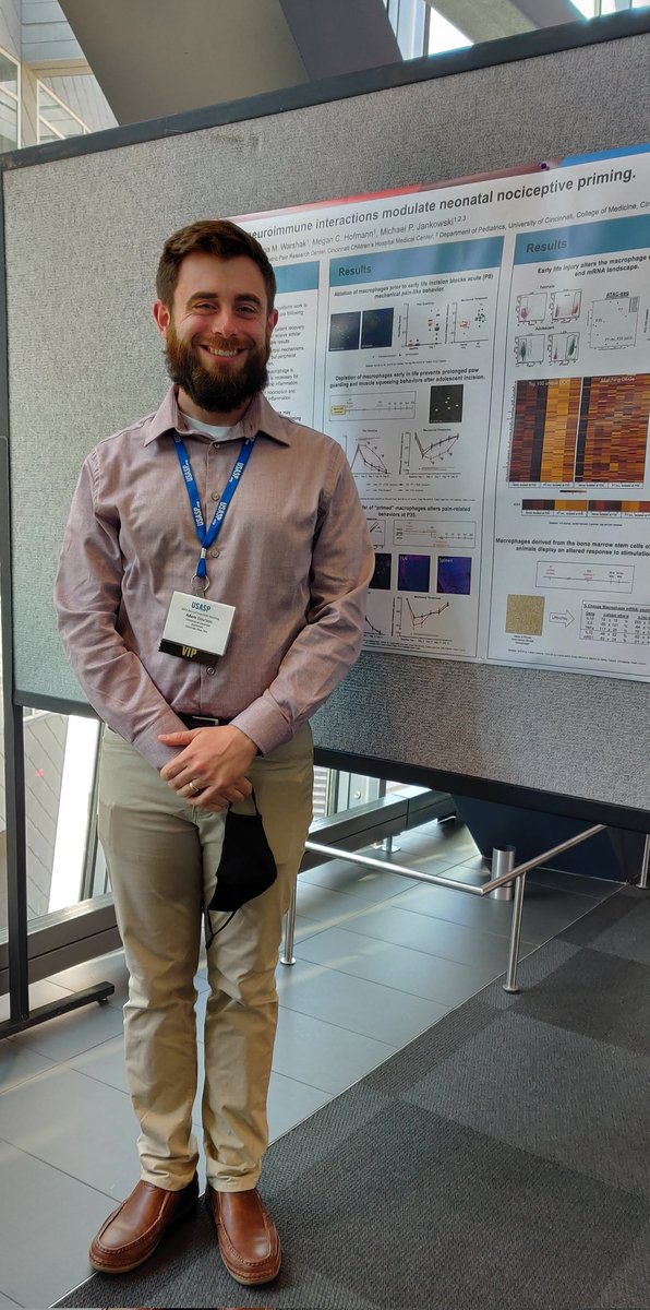 Namrata GR Raut (she/her) (@namratagrraut) on Twitter photo We have a busy poster day <a href="/JankowskiLab/">Jankowski Lab</a>
@LuisQueme <a href="/gyanesh_tri/">Gyanesh Tripathi</a> <a href="/AdamDourson/">Adam Dourson</a>
π
<a href="/US_ASP/">US Association for the Study of Pain</a> We have a busy poster day <a href="/JankowskiLab/">Jankowski Lab</a>
@LuisQueme <a href="/gyanesh_tri/">Gyanesh Tripathi</a> <a href="/AdamDourson/">Adam Dourson</a>
π
<a href="/US_ASP/">US Association for the Study of Pain</a>