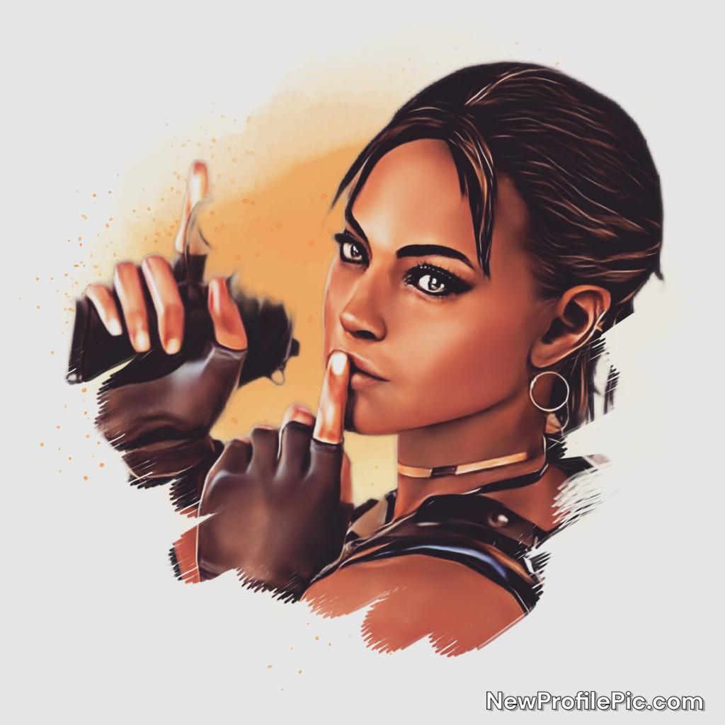 Resident Evil 5 Sheva Alomar Cosplay Tattoo Stickers