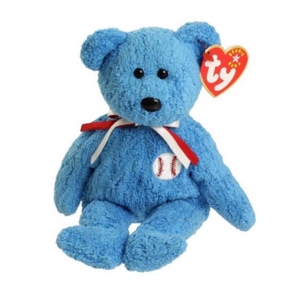 beaniebabybot's tweet image. Addison the bear. 
Birthday: May 20, 2001.
“In the bleachers we see all
Hope we’ll catch a long fly ball
When the day is finally done
Hopefully, our team has won !”